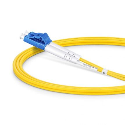 LC UPC to ST UPC Duplex | 1M Single Mode 2.0mm Fiber | Optic Patch Cable