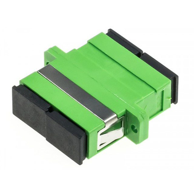 SC Duplex adapter black cap Infinity Solutions 11
